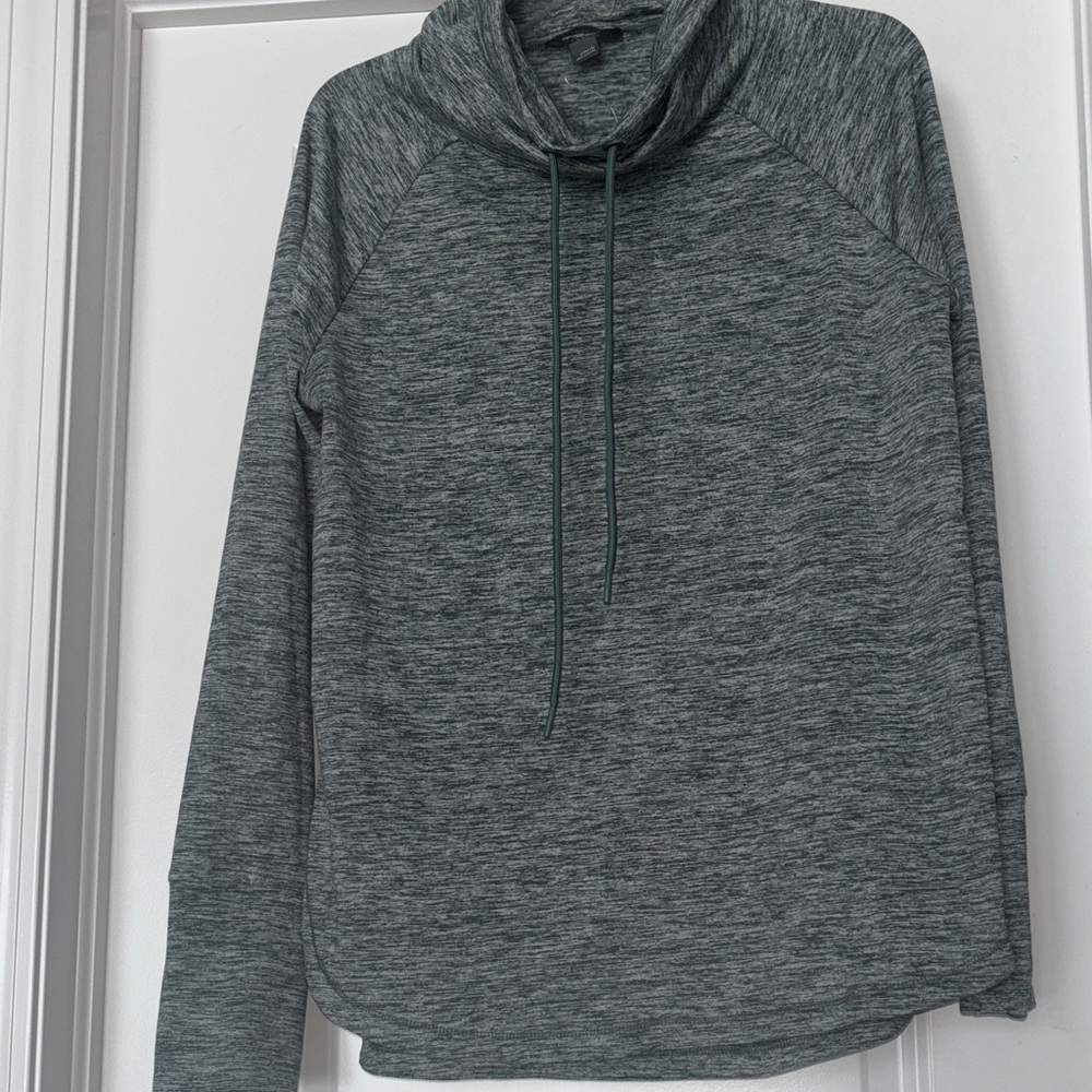 Eddie Bauer Heathered Green pullover